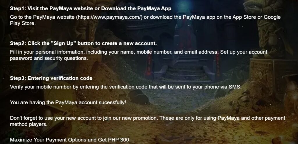 Paymaya payment in Milyon88