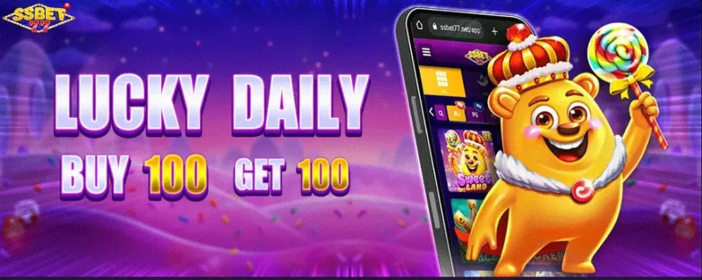 ssbet77 free daily 100