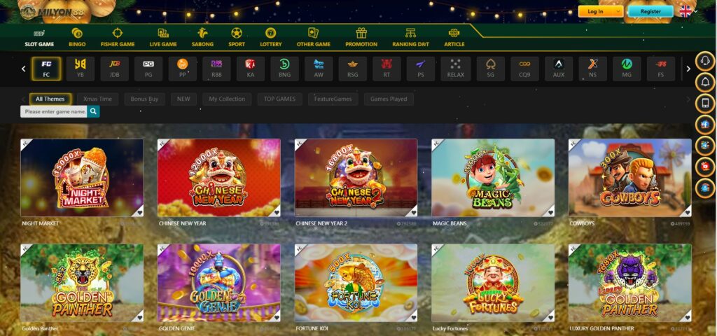 Chinese new year slot in casino