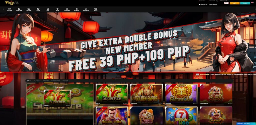 Peso63 Online casino