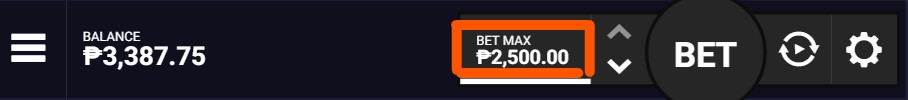 max BET coins dare2win