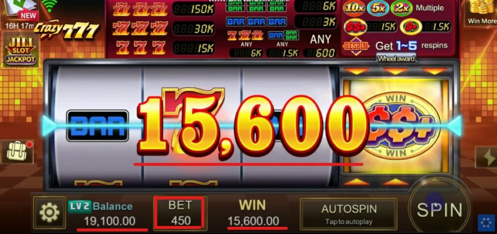 crazy777 slot big prize