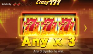 crazy777 slot game