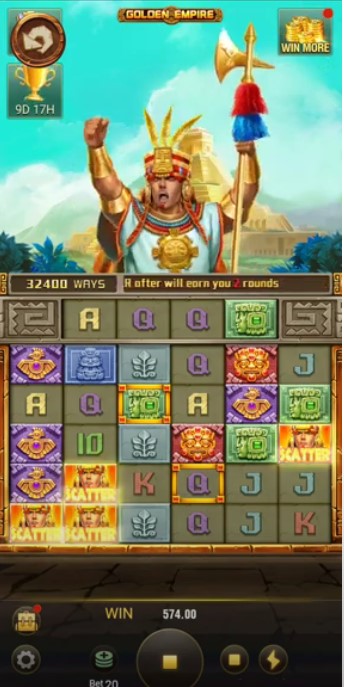 4 scatter symbols golden empire slot free games