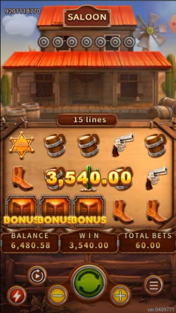 bonus cowboys slot