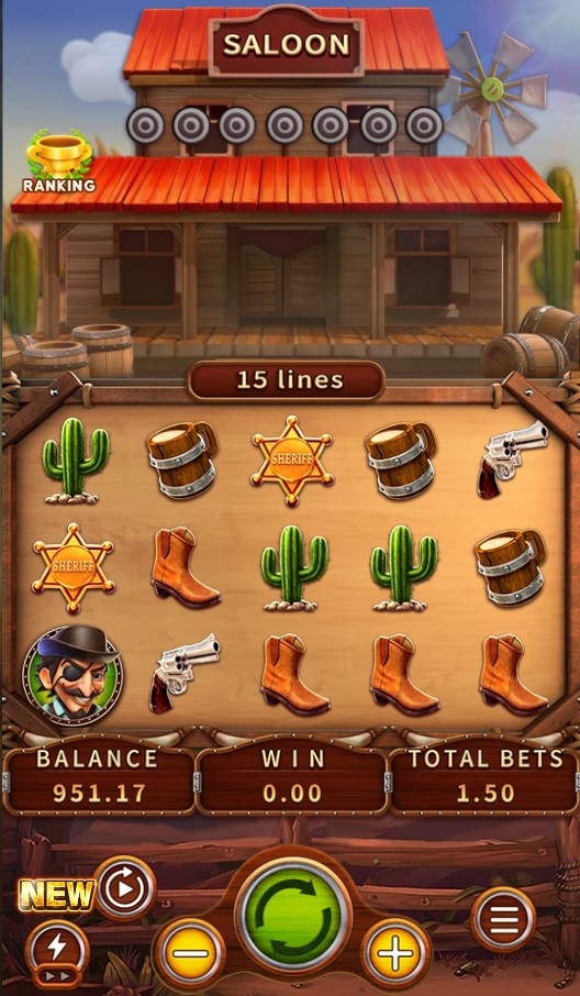 cowboys slot interface