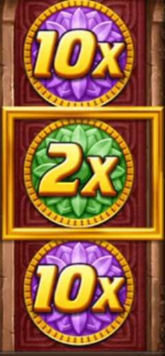multipliers of fortune gems 2 slot