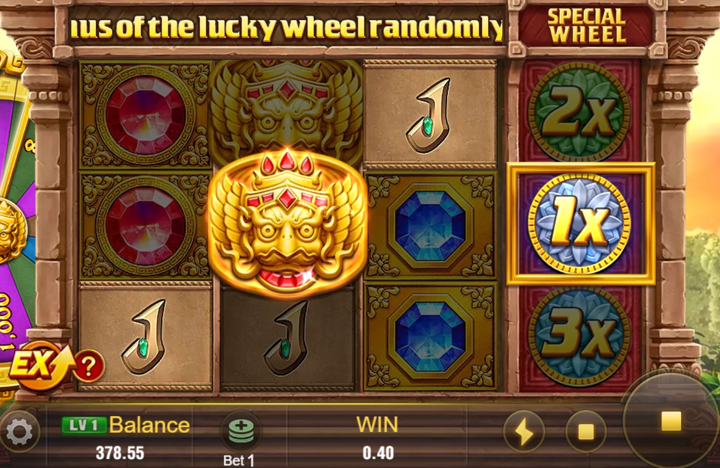 Fortune Gems 2 free spins 1xCasino