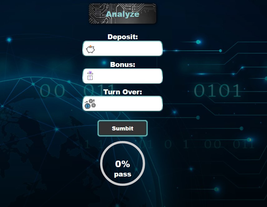 Bonus Buster bonus turnover calculator