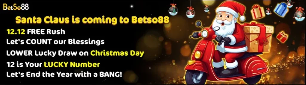 betso88 xmas promotion