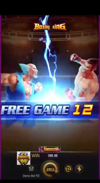 boxing king slot freegames