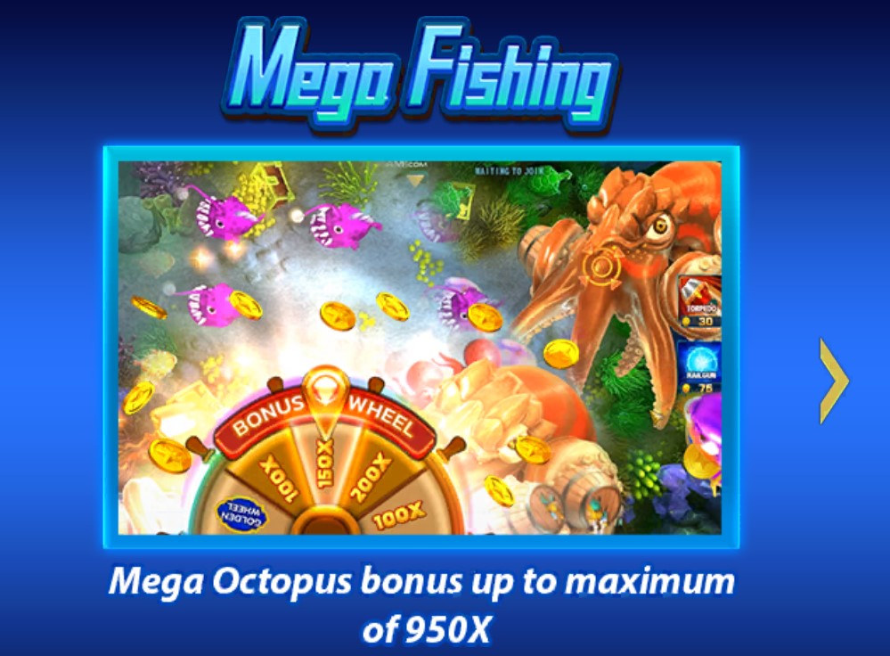 mega fishing 950X multiplier