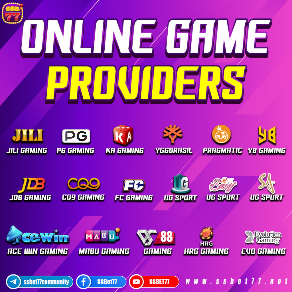 SSBET77 Game Providers
