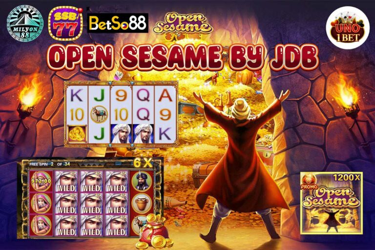 Open Sesame Slot by JDB: Feel The Magic Within | Win up to 1200X