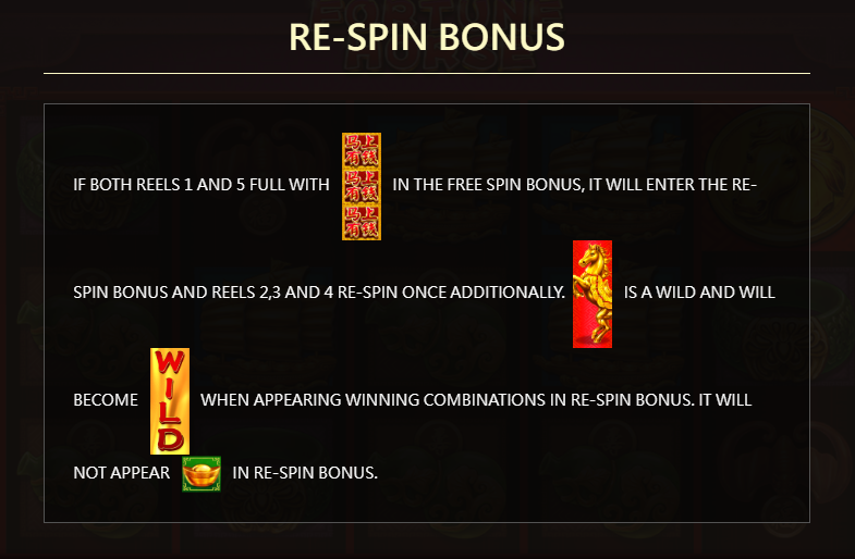 Re-Spin Bonus