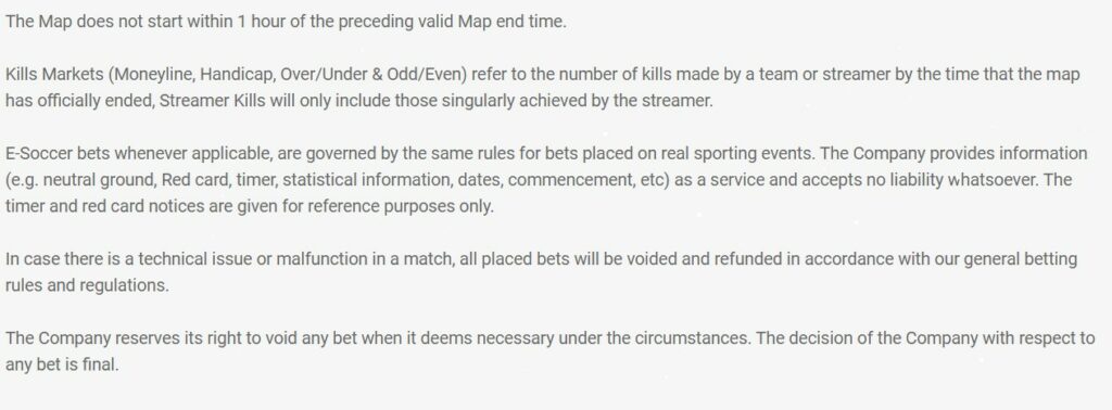 rules League-of-legends- Betting