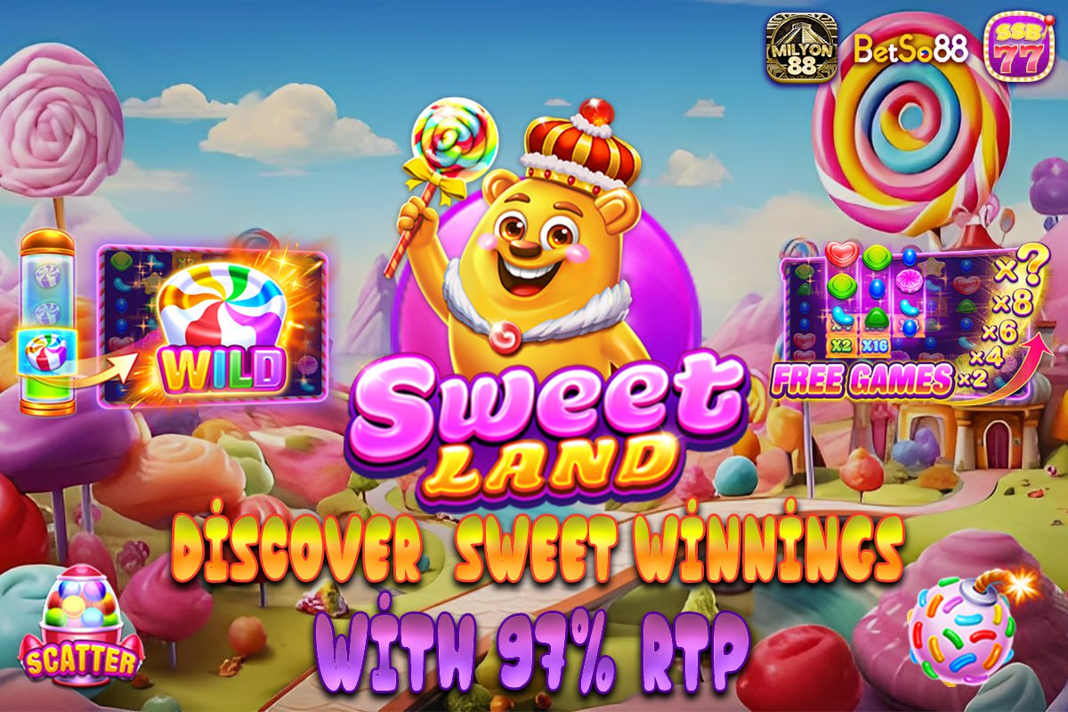 Sweet Land Slot Review, Bonuses & Free Play (97% RTP)