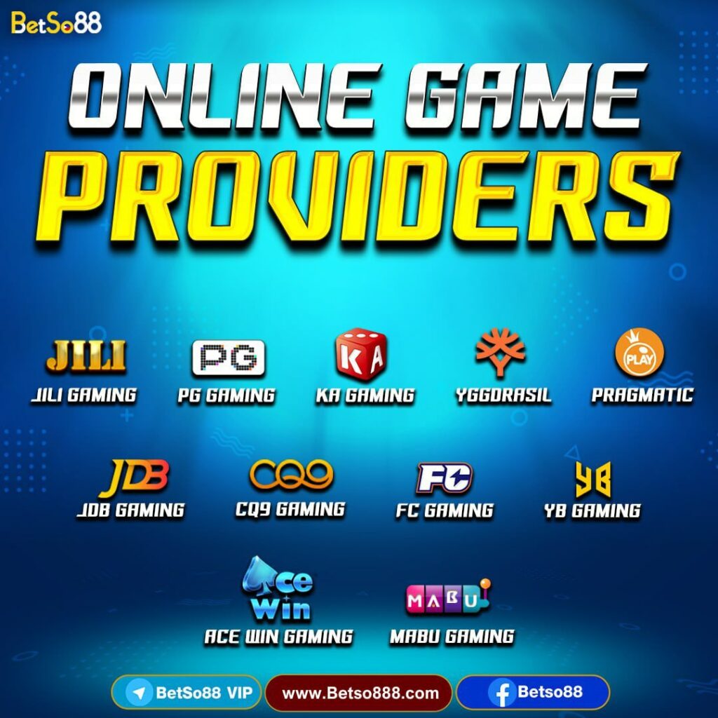 BetSo88 Game Providers