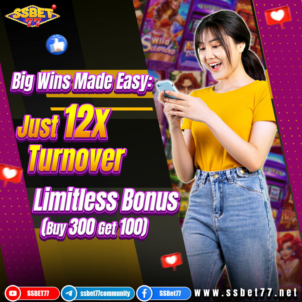 Limitless Bonus 12x Turnove