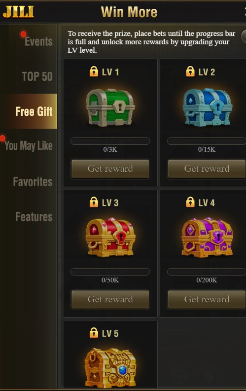 free gifts jili slots