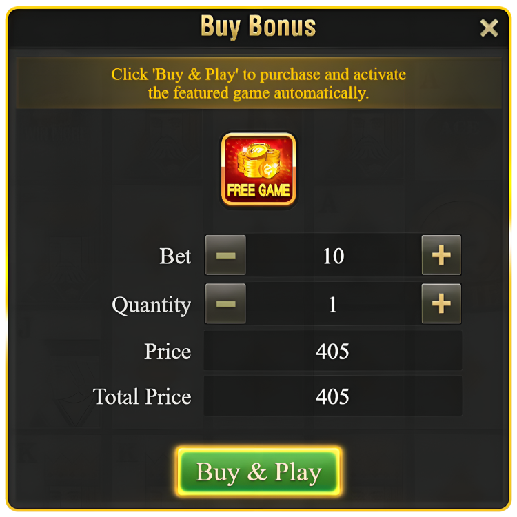 Buy Bonus