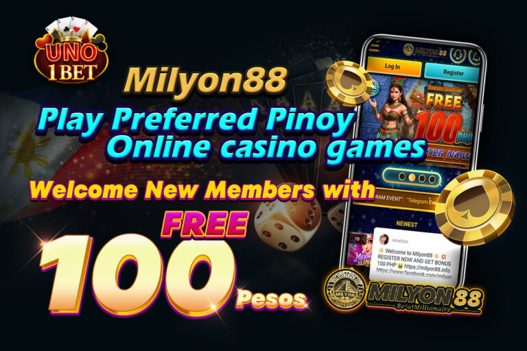 Milyon88: Play Preferred Pinoy Online casino games 2024| Free PHP 100