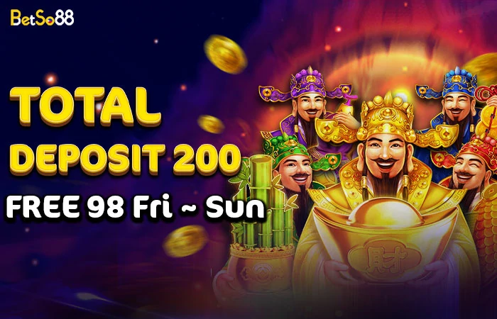 BS-deposit 200 get 98