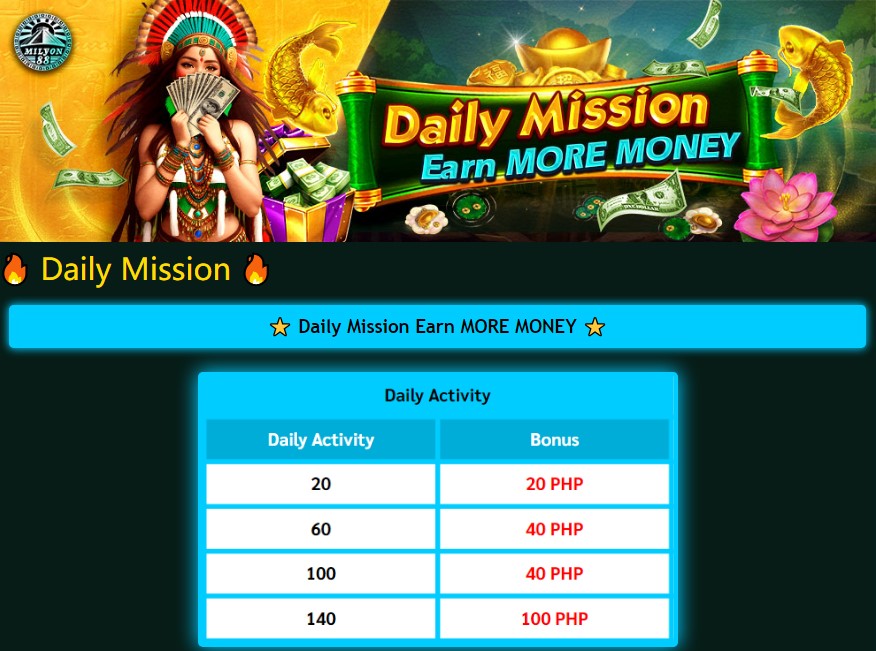 Daily Mission Bonus