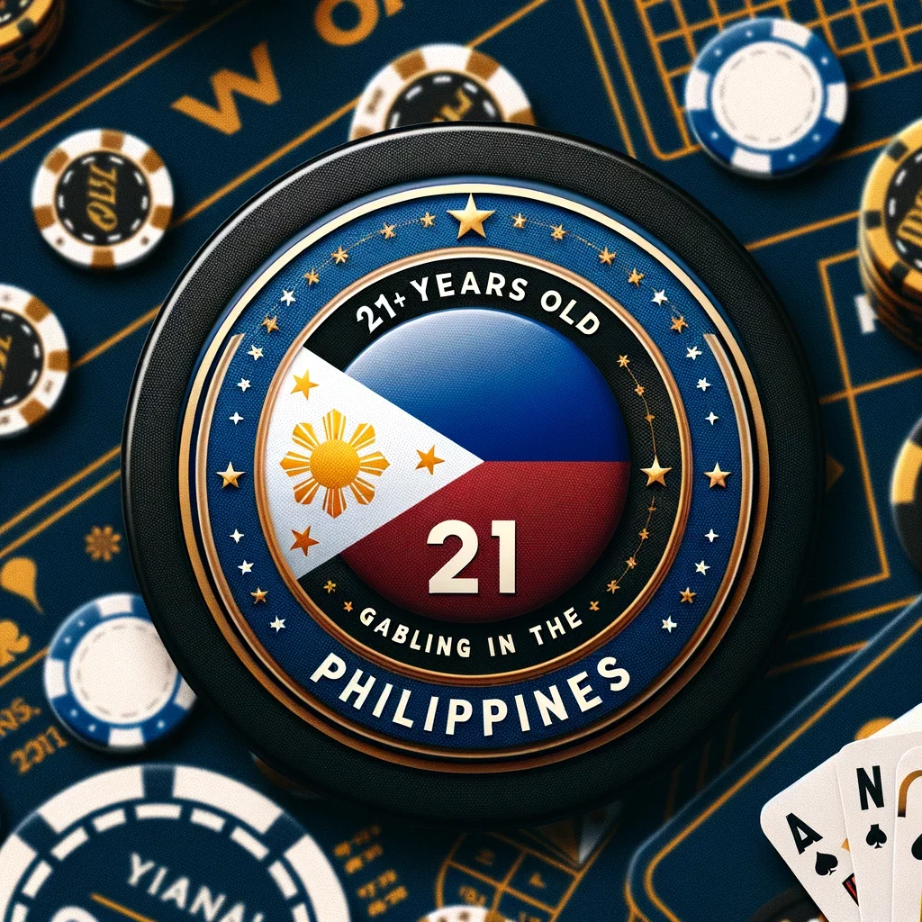 Filipinos age of gambling 21 plus years old