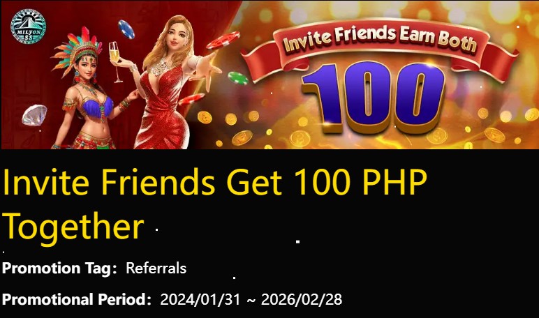 Invite friends free 100