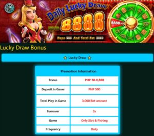 Lucky draw bonus