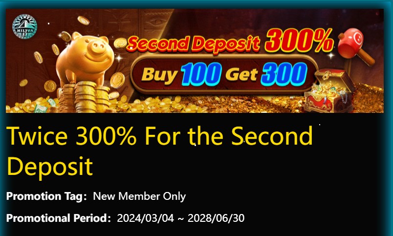 Milyon88 free 300 bonus