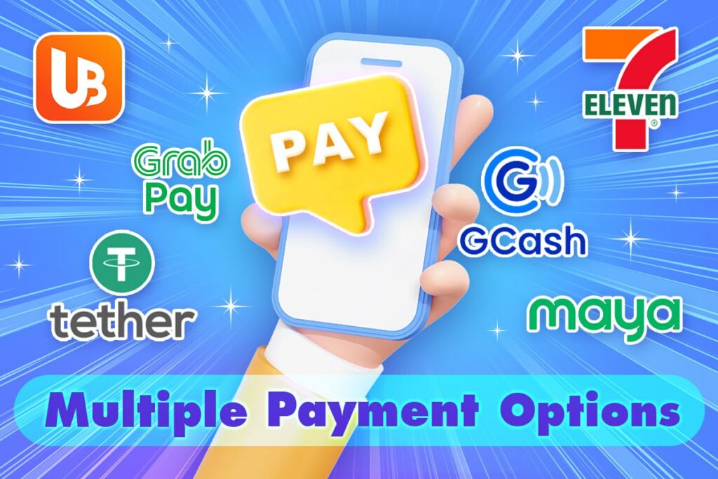 Multiple Payment options Philippines