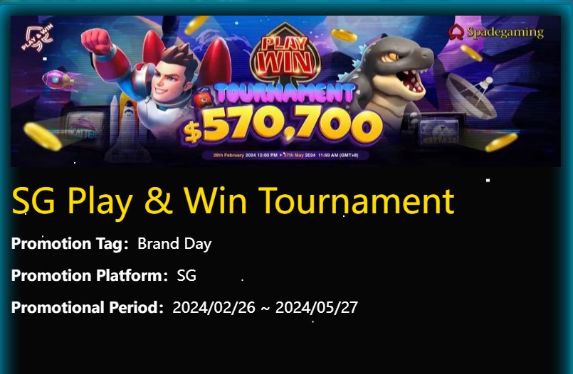 SG Play & Win Tournament
