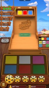 Lucky Color game interface