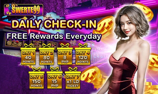 Daily Login bonus casino at Swerte99