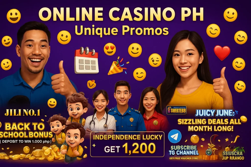 Online casino Philippines Unique Promos