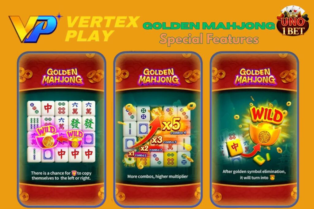 Golden Mahjong VP Slot Special Features