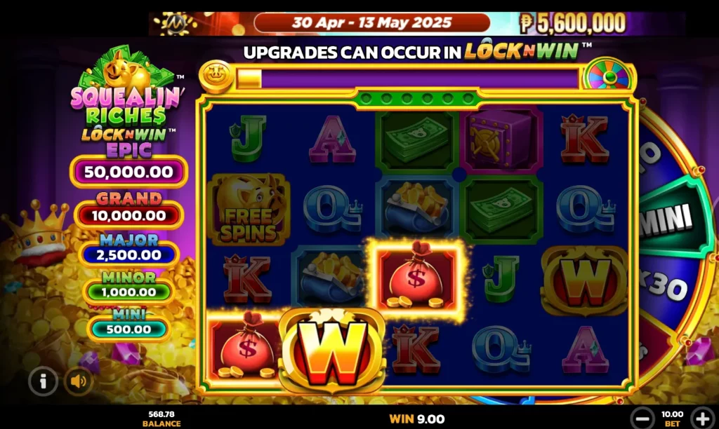 Squealin Riches MG slot