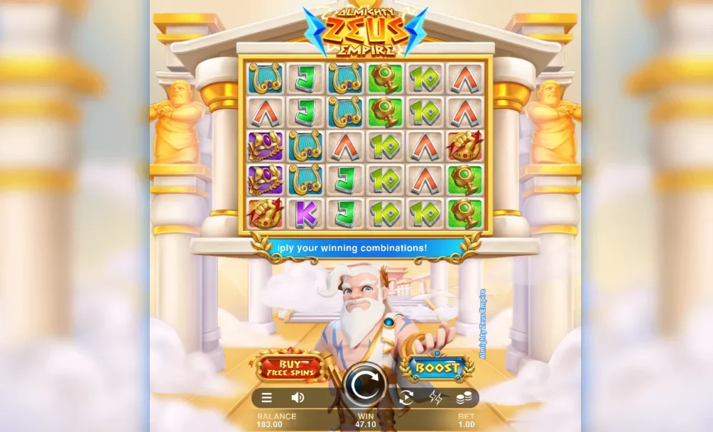 Almighty Zeus Empire MG slot