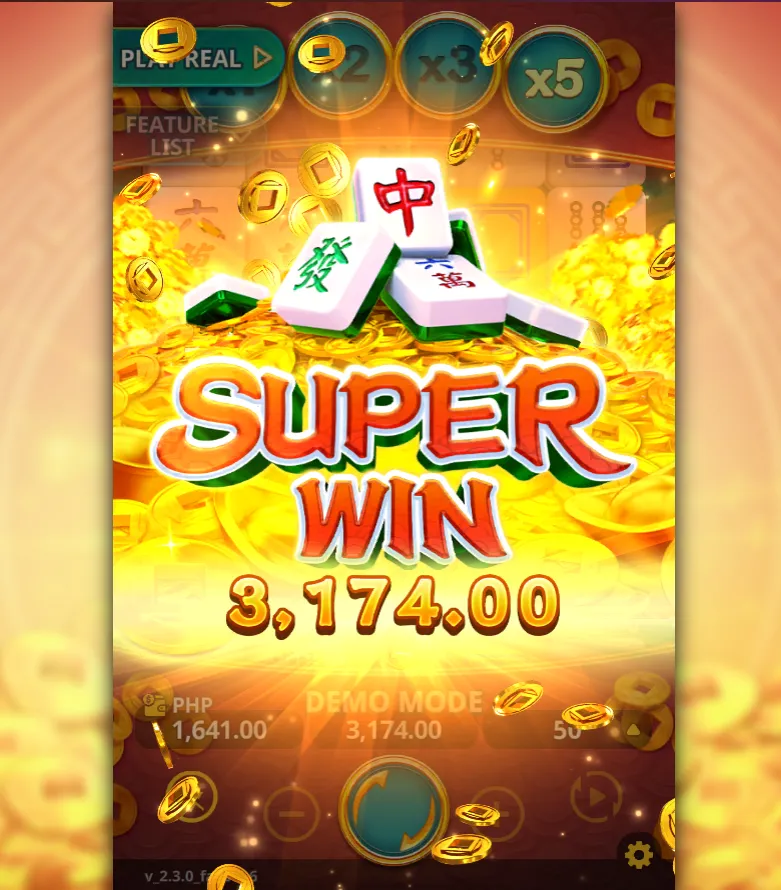 Golden Majhong Vp slot Interface