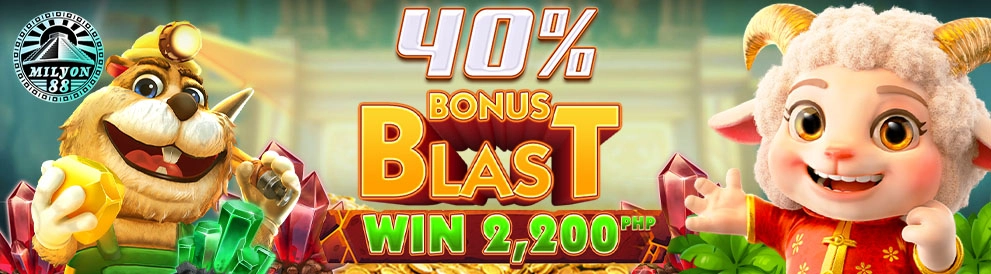40% Free bonus promo at Milyon88