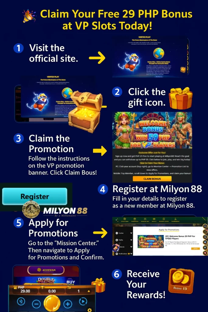 VP slots free 29 BONUS