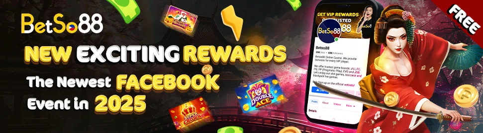 Facebook Share reward at Betso88