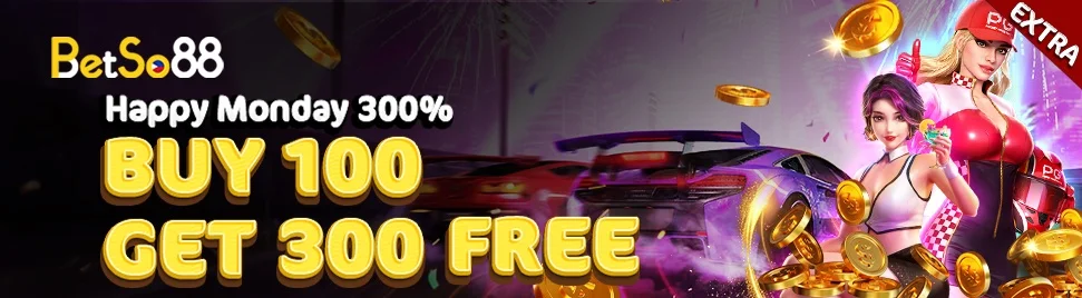 Free 300 bonus at Betso88