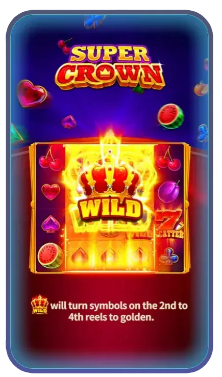 sUPER cROWN VP SLOTS
