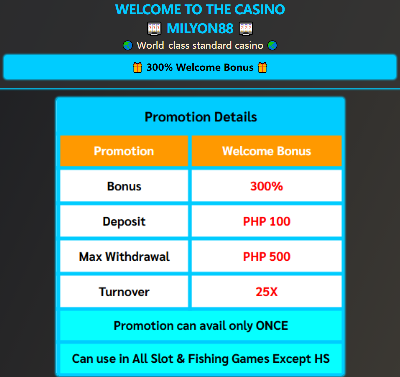 300% bonus first deposit