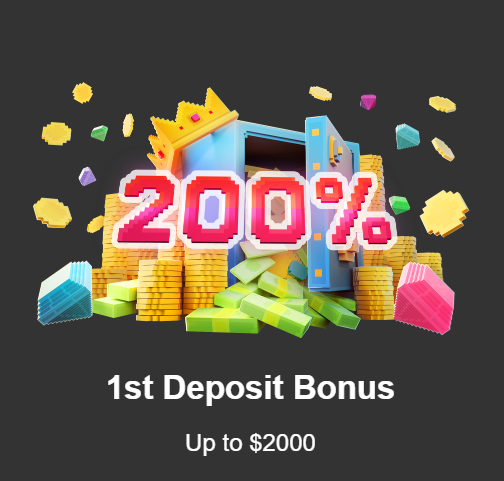 FIRST DEPOSIT BONUS