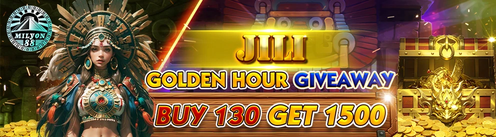 Milyon88 Golden Hour Giveaway Buy 130 Get 150