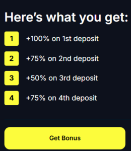 four types of welcome bonus wagibet